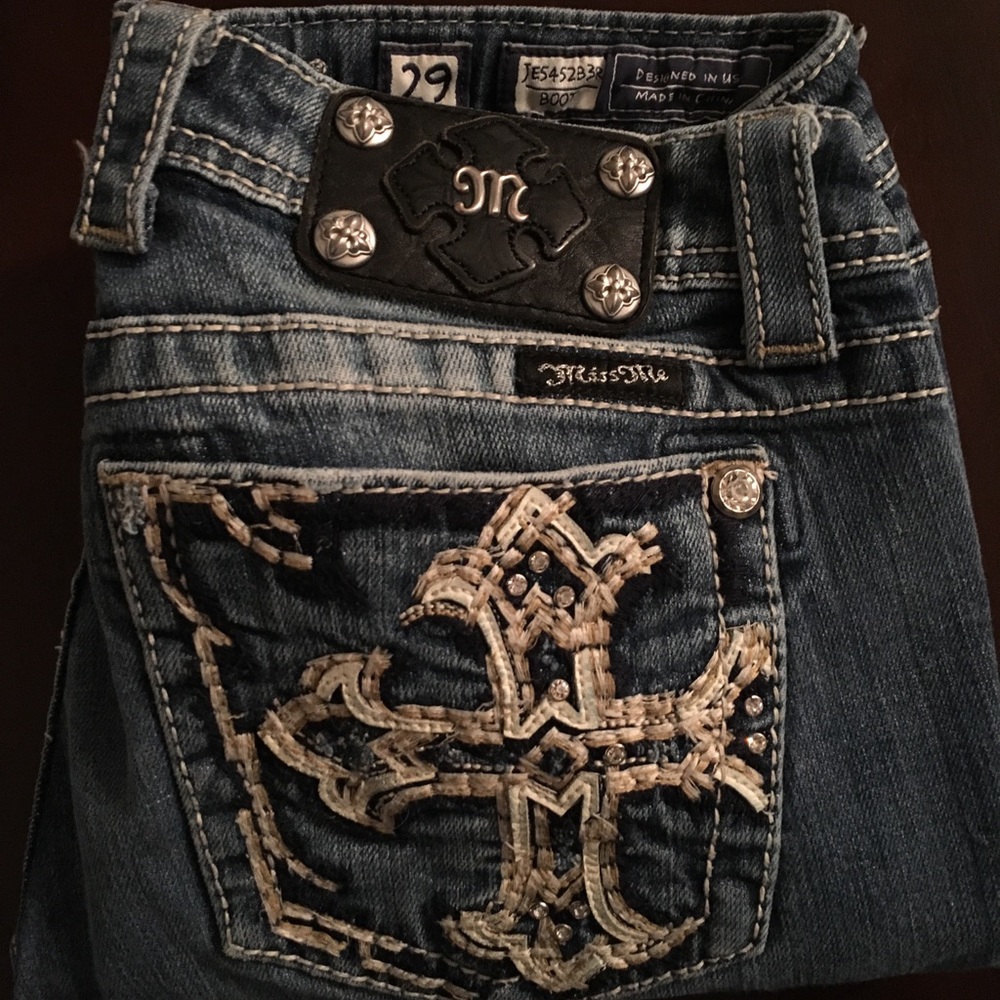 MissMe jeans, size 29 inseam 31, New condition